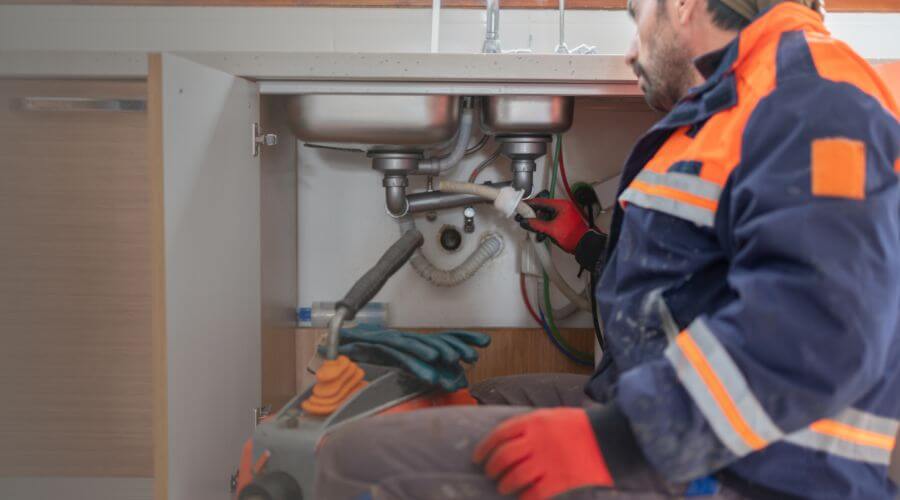 Residential Slab Leak Plumbing in Levant, KS